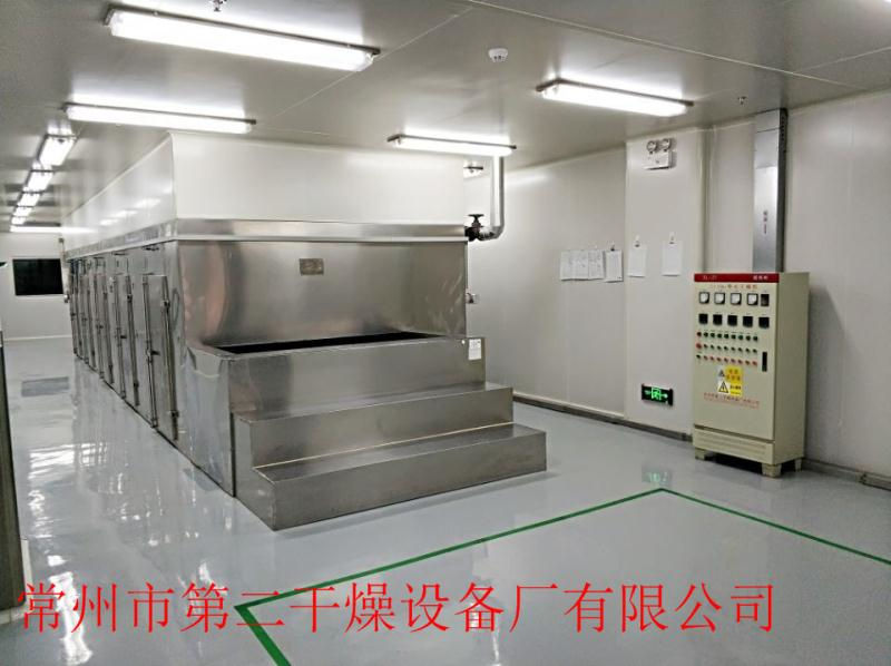 Special belt dryer for silica gel